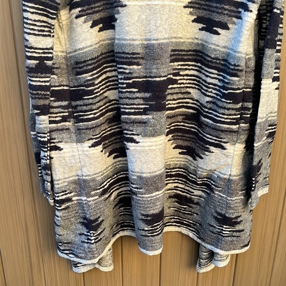Lucky Brand Open Front Cardigan size XL Aztec Southwestern Boho Hippie New - Picture 10 of 15